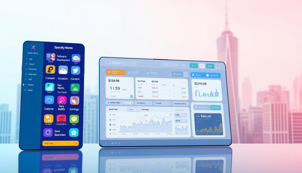 plataformas por especialidade dólar