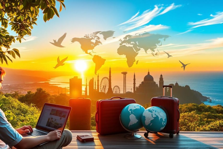 trabalhos online para viajar o mundo